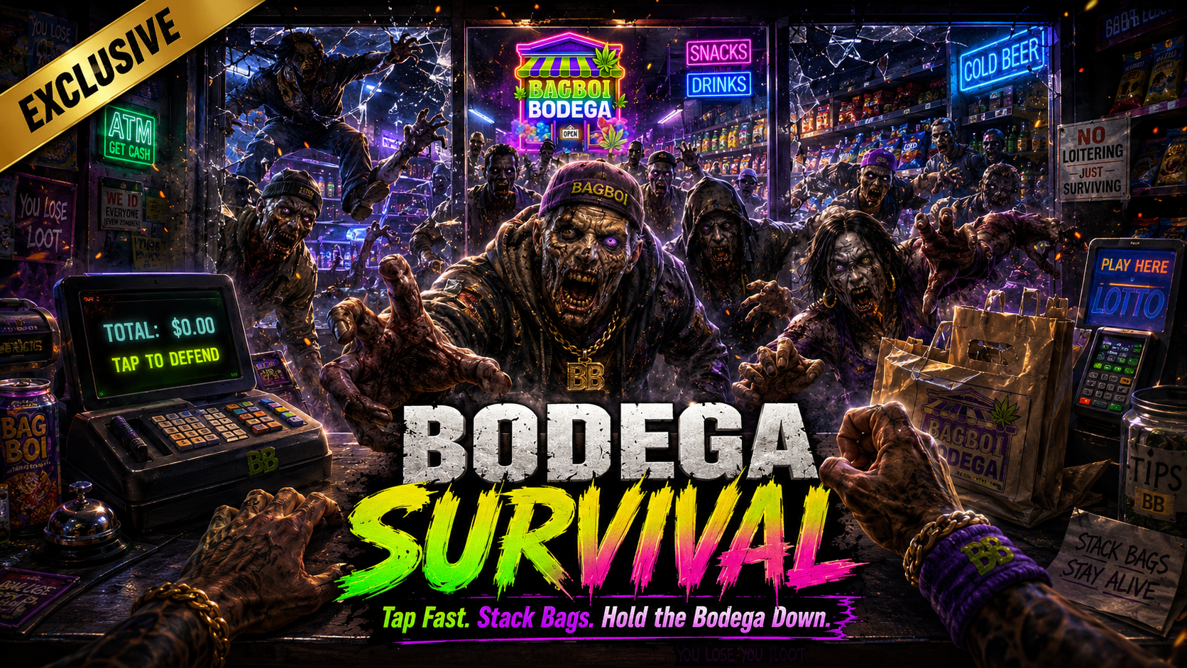 Git Bagged: Bodega Survival