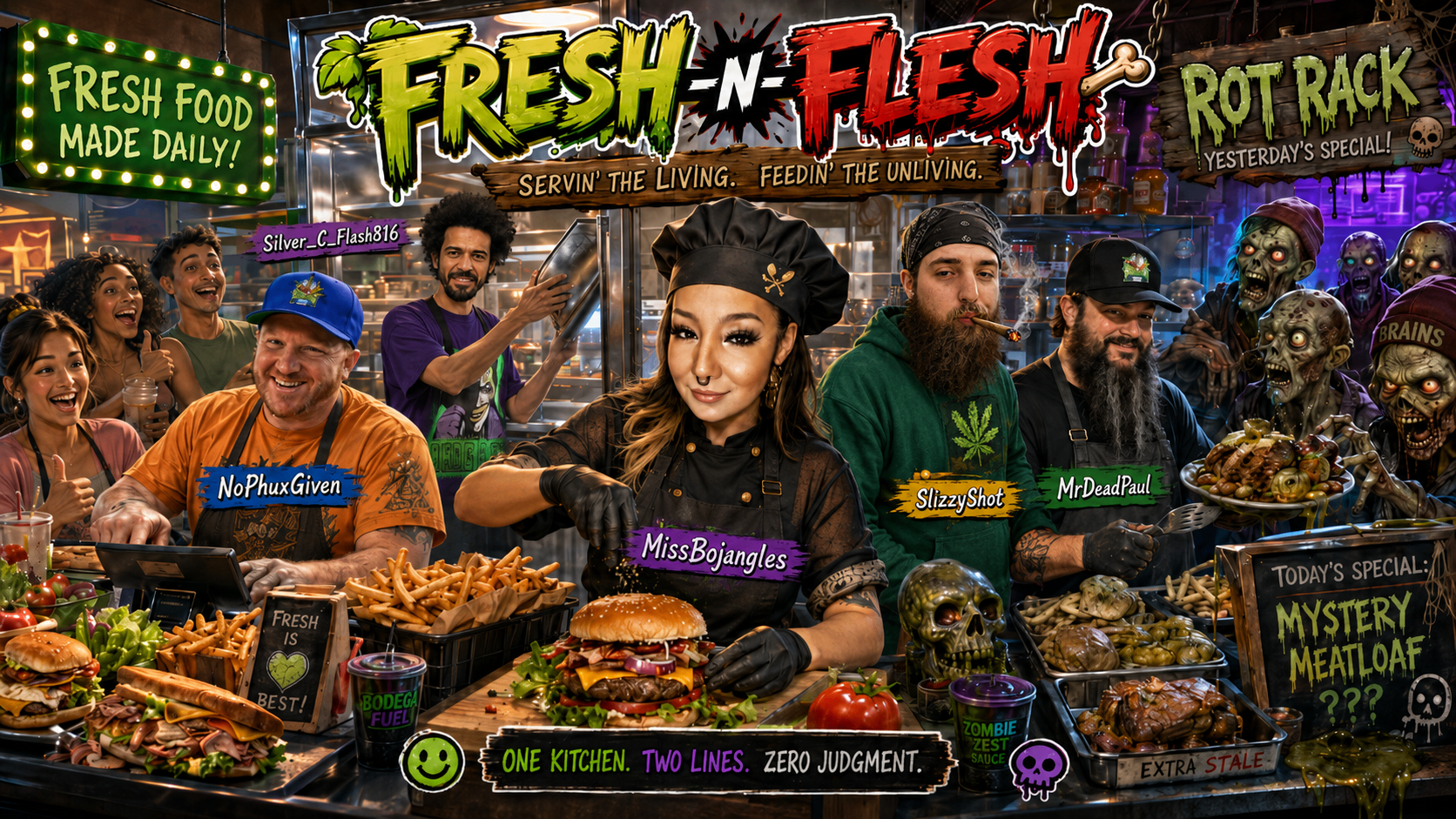 Fresh-N-Flesh: Counter Rush